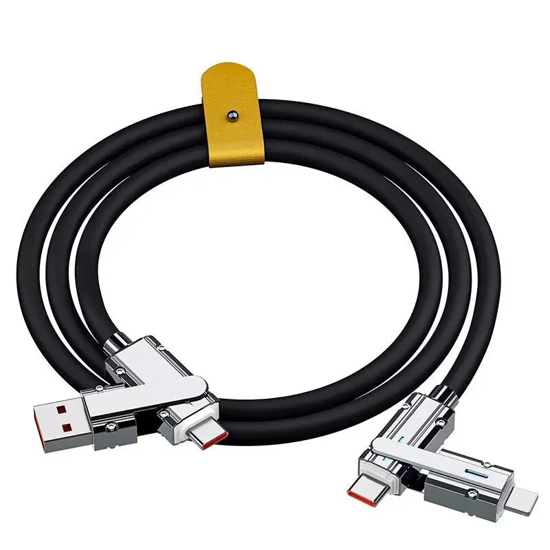 Type C To Typec Cable 2-In-2 66W Pd Fast Charging Usb C To Usb C To iPhone Suitable for iPhone iPad Huawei Xiaomi Samsung Redmi Beauty World Shop