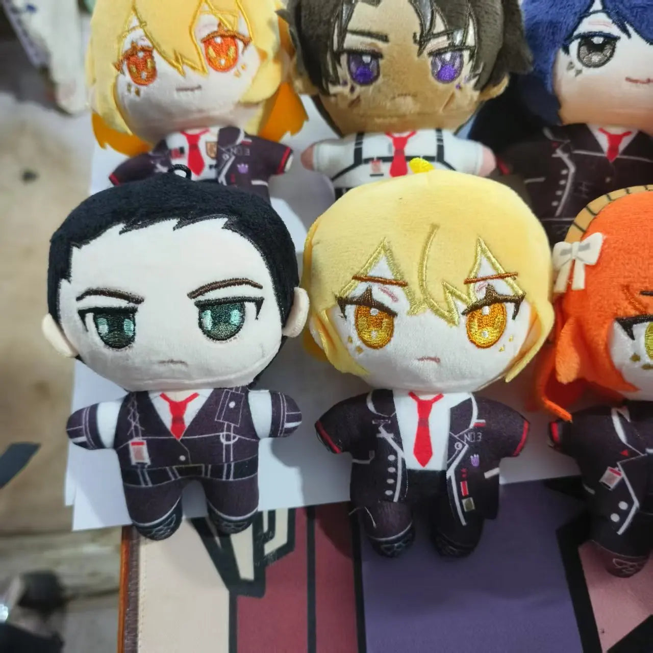 10cm Anime Limbus Company Cotton Plush Doll Ishmael Dante Faust Don Quixote Palm Christmas Gifts Desktop Decoration Trendy Toys Beauty World Shop