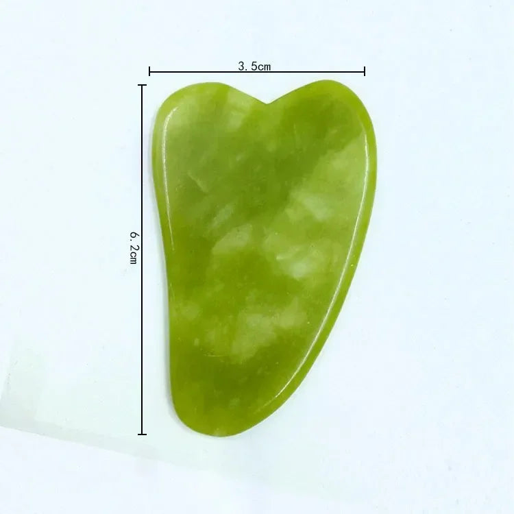 Natural Jade Roller Face Gua Sha, Natural Stone, Body Neck Massager, Acupoint, Eye Care Spa Massage Tools Massage Visage Lifting Beauty World Shop