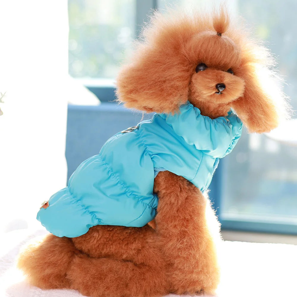 Soft Warm Dog Clothes Winter Padded Puppy Cat Coat Jacket For Small Medium Dogs Chihuahua French Bulldog Poodle Vest Pet Outfit Beauty World Shop