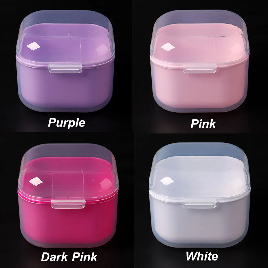 Portable Alcohol Disinfection Filter Cleaning Box Nail Art Drill Bits Grinding Head Disinfection Box Manicure Sterilization Tool Beauty World Shop