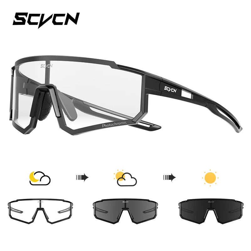 SCVCN Fashion Sunglasses for Men Sport Cycling Glasses Bike Bicycle Hiking Camping Golf UV400 Protection Glasses Women Baseball Beauty World Shop