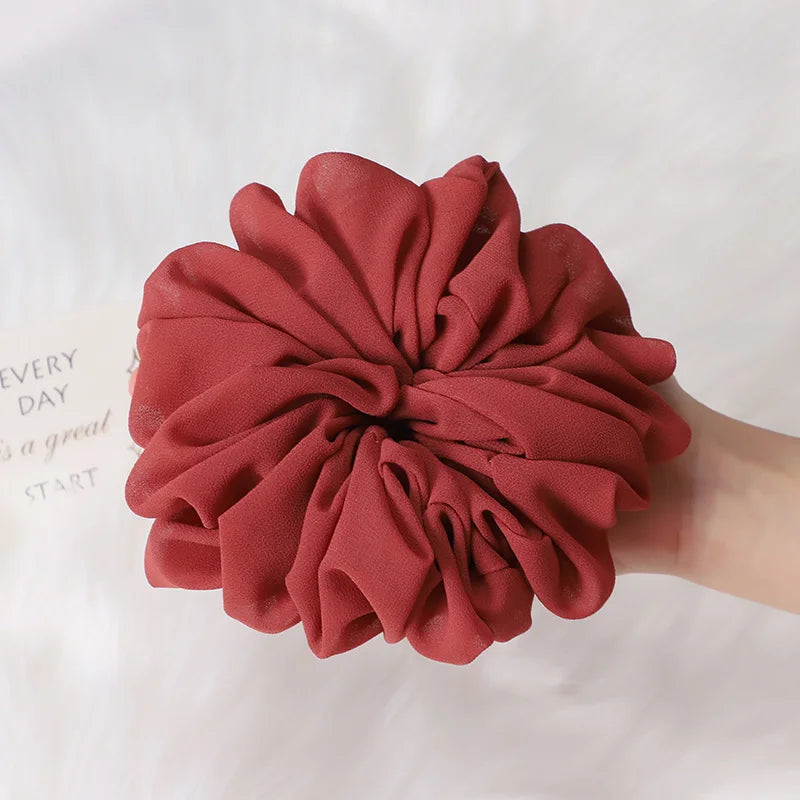 High Quality Extra Large Premium Oversize Malaysia Chiffon Big Size Muslim Hijab Scrunchies Beauty World Shop