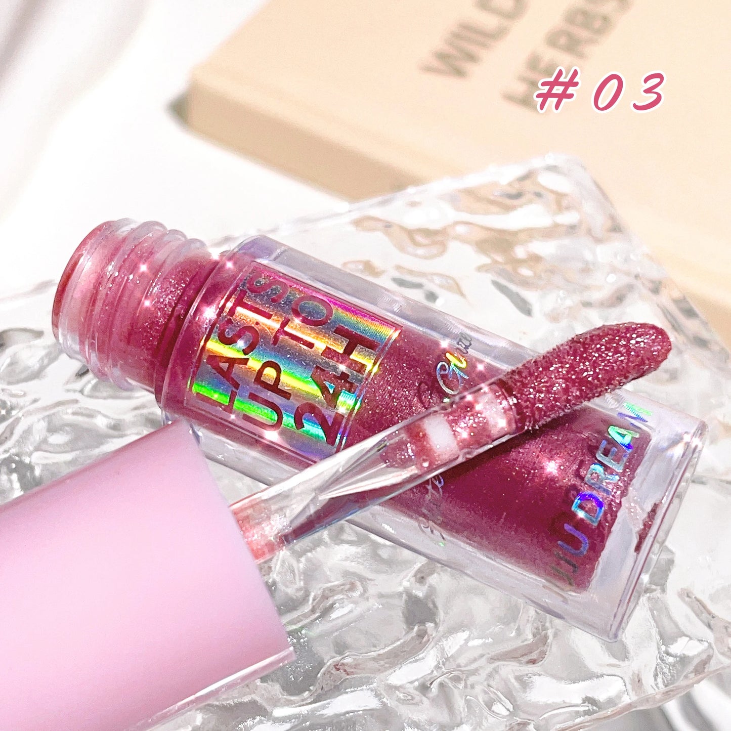 Sparkling Gloss Lip Balm – Water-Gloss Mirror Finish, Moisturizing, Hydrating, Non-Sticky, Cup-Proof, Plump Lips Beauty World Shop