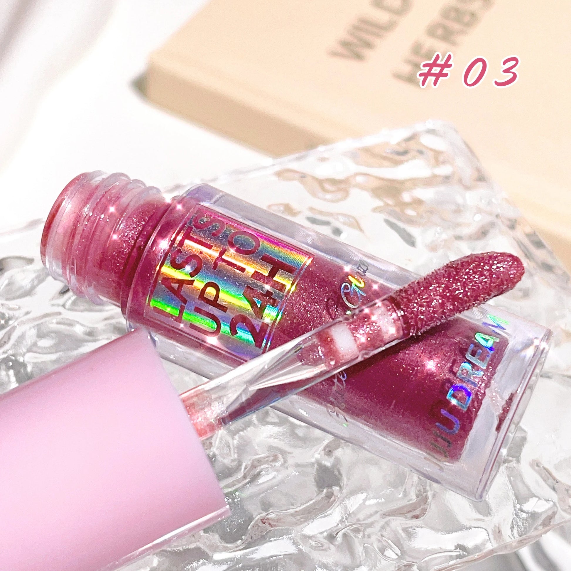 Sparkling Gloss Lip Balm – Water-Gloss Mirror Finish, Moisturizing, Hydrating, Non-Sticky, Cup-Proof, Plump Lips Beauty World Shop