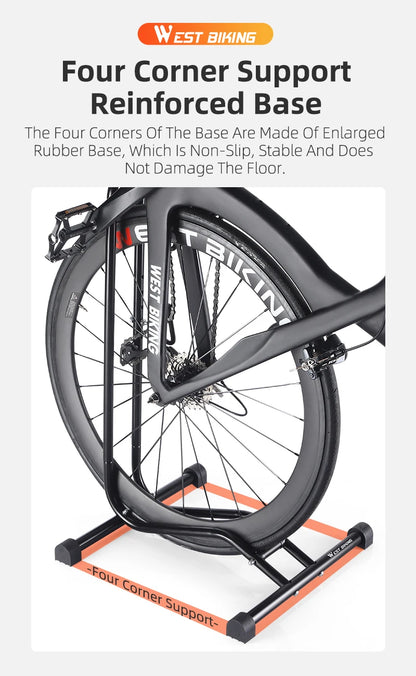 WEST BIKING 3 In 1 Bicycle Parking Rack Multifunctional Bike Indoor Garage Storage Stand MTB Road Bike Maintenance Repair Stand Beauty World Shop