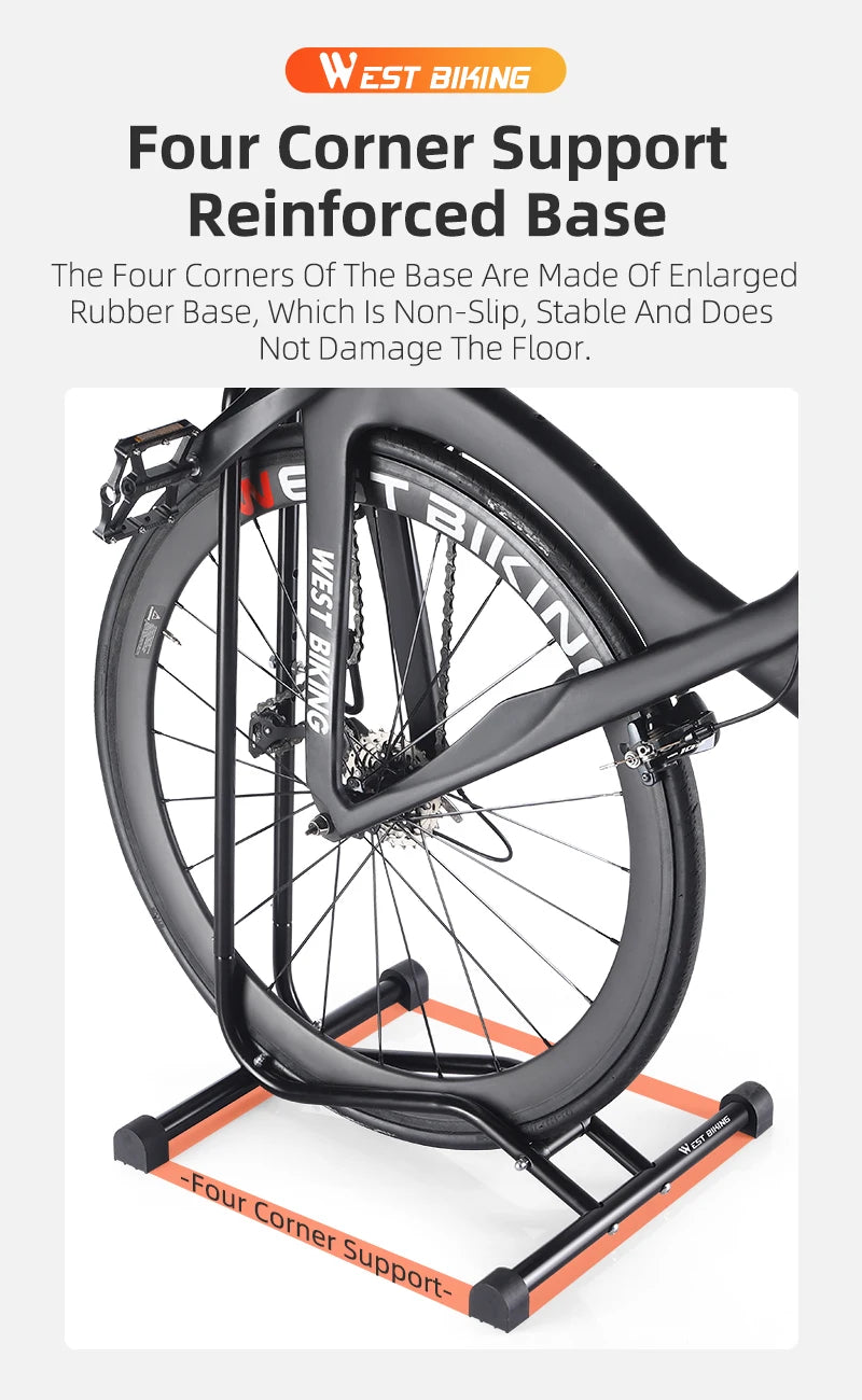 WEST BIKING 3 In 1 Bicycle Parking Rack Multifunctional Bike Indoor Garage Storage Stand MTB Road Bike Maintenance Repair Stand Beauty World Shop