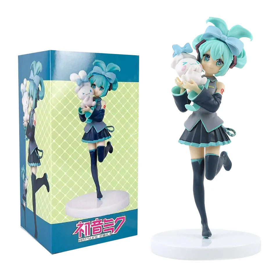Hot Kawaii Girl Hatsune Miku Anime Figure Fashion Subclture Miku Action Figure Christmas Gift PVC Collection Model Doll Toys Beauty World Shop