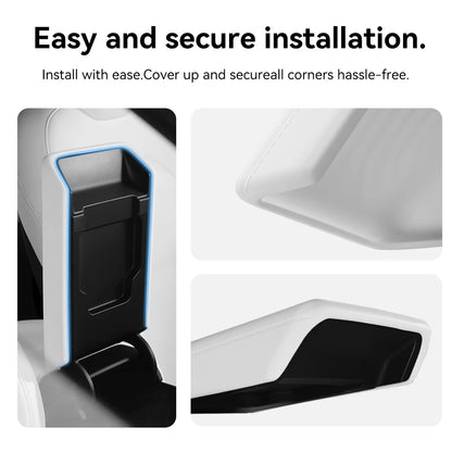 YZ For Tesla Model 3 Highland Y Juniper 2025-2026 Soft Center Console Armrest Pad Auto Central Armrest Box Cover Car Accessories Beauty World Shop