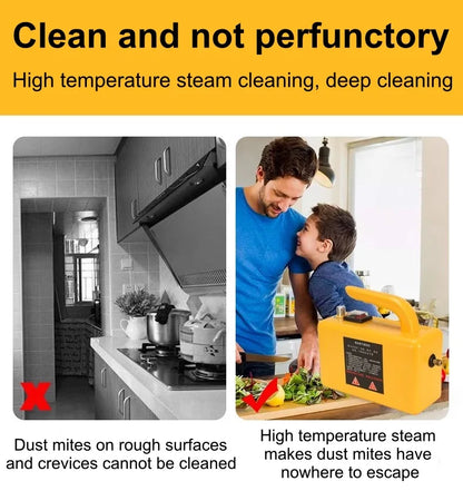 2600w220V High Temperature Steam Cleaner Portable Sterilization Pressure Jet Washer Machine for Home Car Kitchen Air Conditioner Beauty World Shop