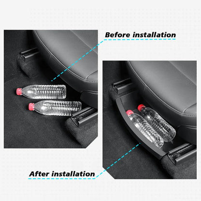 For Tesla New Model Y 2025 Launch Juniper Front Seats Under Seat drawer TPE Storage Box Beauty World Shop