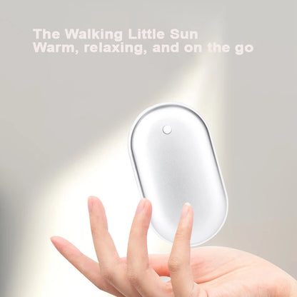 Ultra thin double-sided heating hand warmer with one click switch to 3 temperature levels, versatile for hand and abdominal warm Beauty World Shop