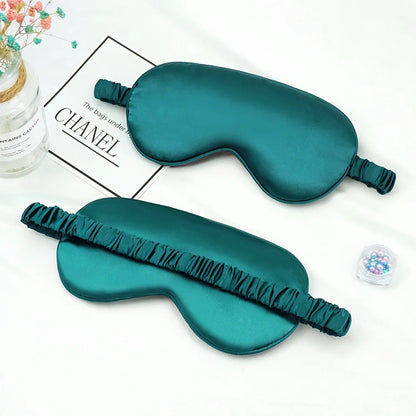 Imitated Silk Eye Patch Shading Sleep Eye Mask Eyepatch Travel Relax Cover Eyeshade Health Sleeping Shield Eye Care Tools Beauty World Shop