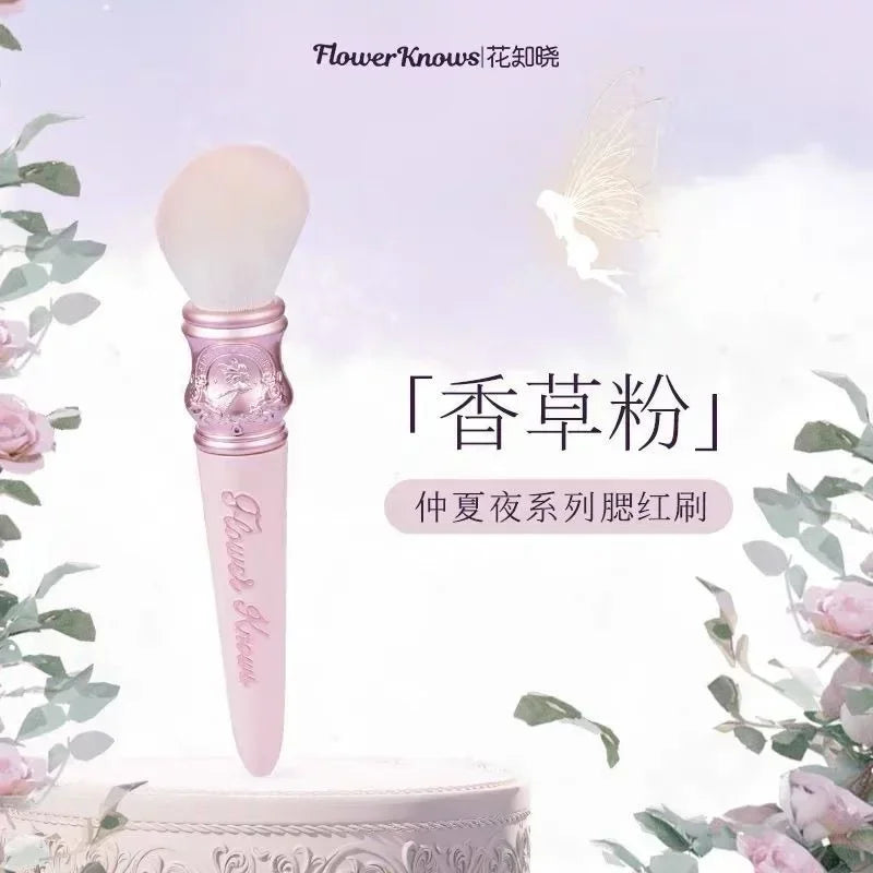 Flower Knows Midsummer Fairytales Makeup Brushes for Eye and Face,Blending Vegan Brush for Foundation Eyeshadow Beauty World Shop