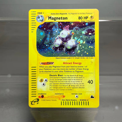 PKM Cards Charizard Steelix Celebi Single Foil Cards Magneton Gengar Classic Game Collection Cards PTCG Proxy Cards Beauty World Shop
