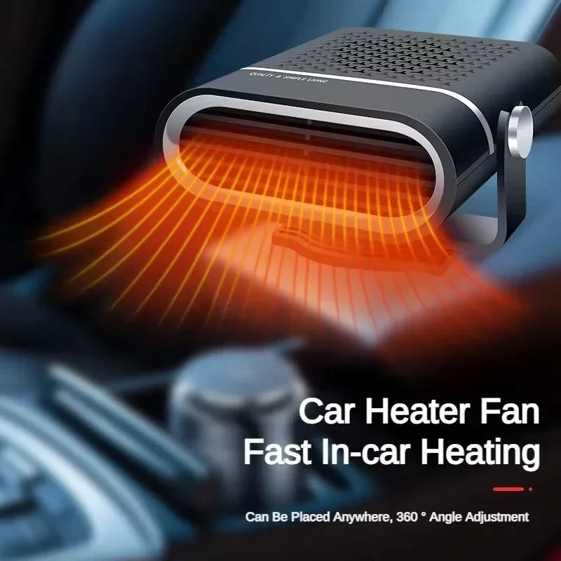 Car Heater Portable Car 24v Heater Windshield Automatic Defogging Defrost Fast Heater 12v Household Electric Heater 2026 New