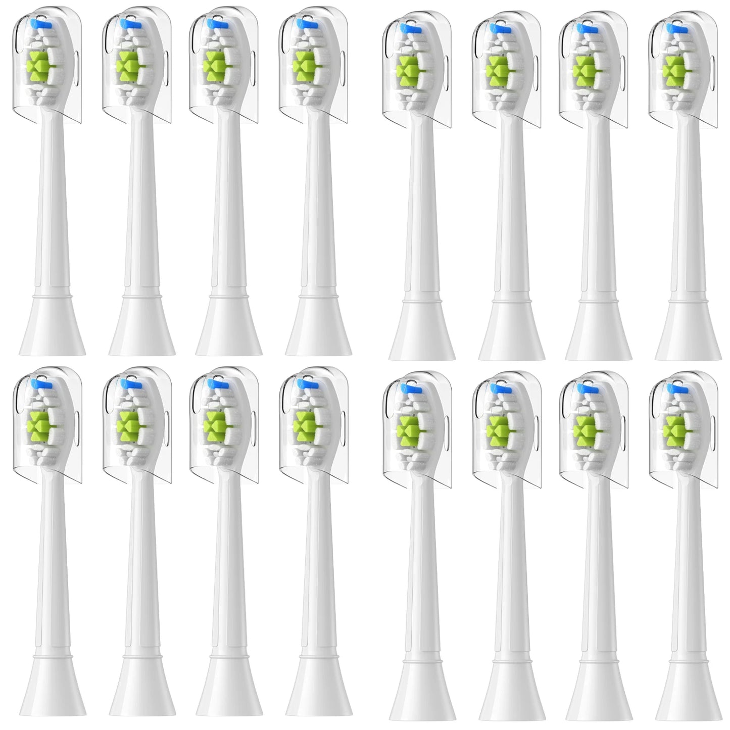 Replacement Brush Heads Compatible with Philips Sonicare Electric Toothbrush Fit for EasyClean, Gum Health, FlexCare, Healthy Beauty World Shop