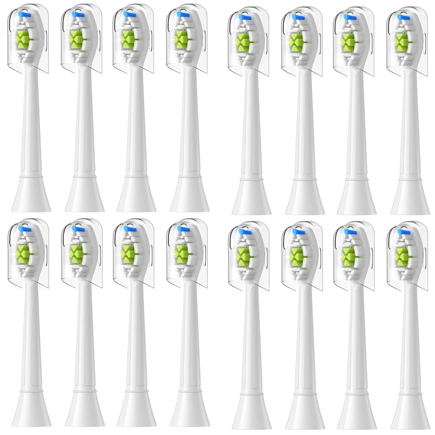 Replacement Brush Heads Compatible with Philips Sonicare Electric Toothbrush Fit for EasyClean, Gum Health, FlexCare, Healthy Beauty World Shop