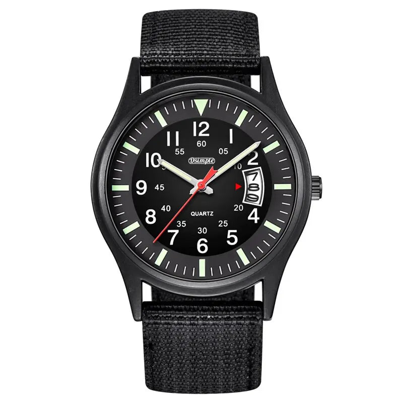 Reloj Hombre 2023 Fashion Mens Nylon Watches Luxury Men Army Military Quartz Watch Calendar Date Wristwatch Relogio Masculino Beauty World Shop