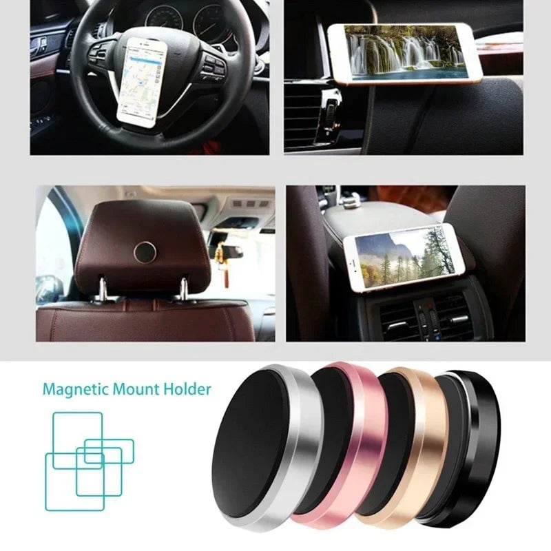 Magnetic Car Phone Holder Universal Car Phone Stand for iPhone Xiaomi Huawei Samsung Dashboard Wall Mounted Car Magnet Sticker Beauty World Shop