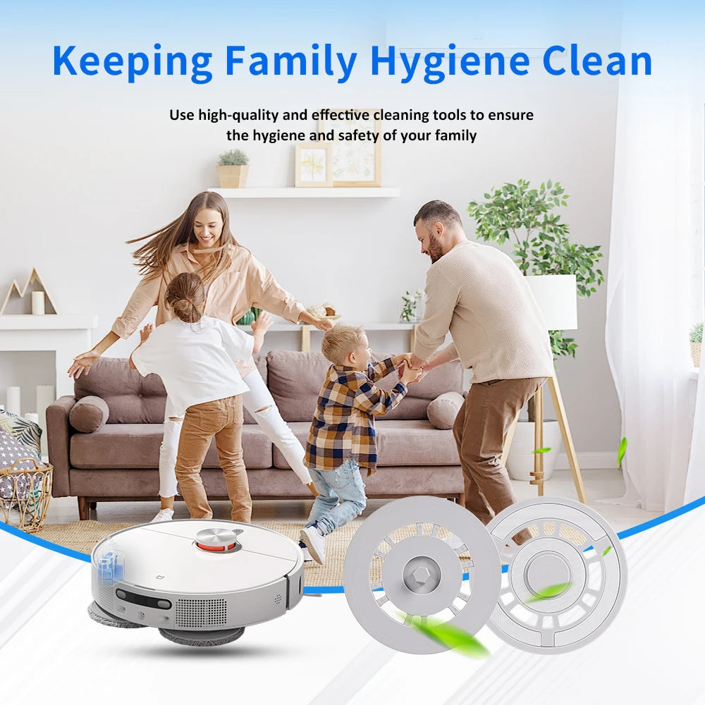 For Xiaomi Mijia Omni All-in-One B101CN Mop Cloth Robot Vacuum For Dreame L10s Ultra S10 S10 Pro X10 Mop Pads Holder Accessories Beauty World Shop