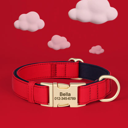 8 Colors Nylon Dog Collar Personalized Dog Collars Colorful Custom Pet ID Collars Necklace Breathable for Small Medium Dogs Pug