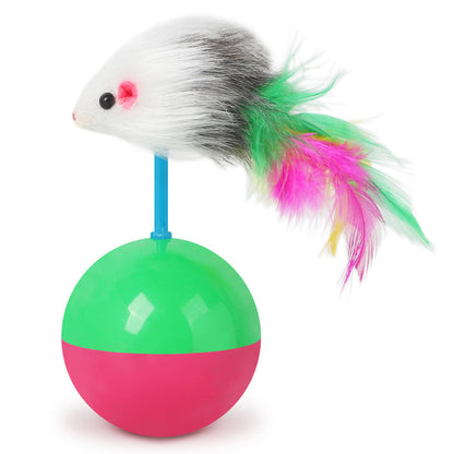 New cat toys set Mouse not tumbler fun teasing cats and dogs self high toys pet supplies set of toys teasing cat toys Beauty World Shop