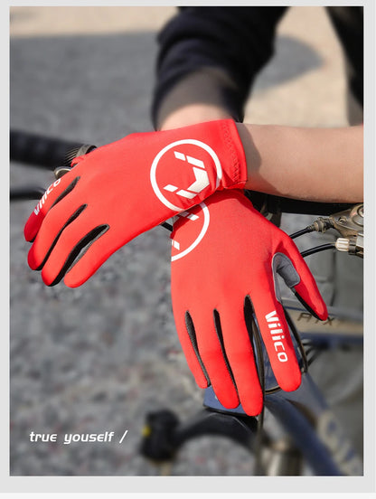 1 Pair Breaking Wind Cycling Gloves Anti-slip Bicycle Mittens Racing Road Bike Glove MTB Biciclet Guantes Ciclismo Beauty World Shop