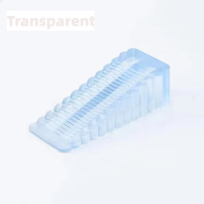 Safety Silicone Door Stop Stoppers Block Wedge Doorstops Door Stopper Home Office Door Rear Retainer Anti-collision Stop Beauty World Shop