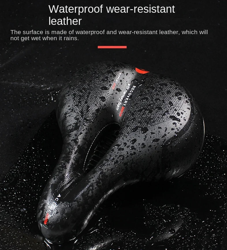 ESLNF Hollow Breathable Bicycle Saddle MTB Road Bike Saddle Shock Absorbing Comfortable Big Butt Bike Seat Bicycle  Accessories Beauty World Shop