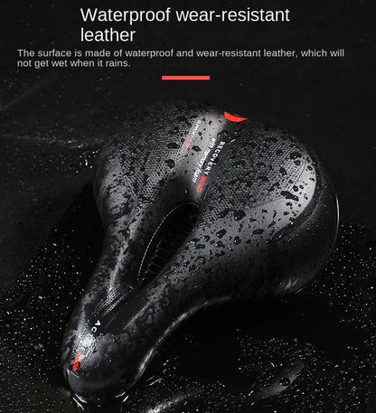 ESLNF Hollow Breathable Bicycle Saddle MTB Road Bike Saddle Shock Absorbing Comfortable Big Butt Bike Seat Bicycle  Accessories Beauty World Shop