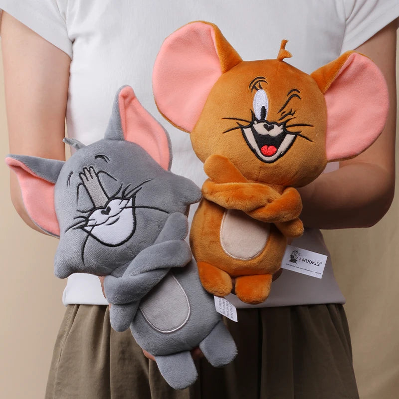 Anime Tom And Jerry Plush Toy Cartoon Movie Figures Cat Mouse Cute Plushies Stuffed Animal Doll Toys For Kids Gift Free Shipping Beauty World Shop