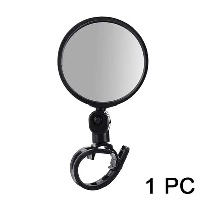 2PCS Bicycle Rearview Mirror 360 Degree Adjustable Rotatable Universal Cycling Handlebar Rear View Mirrors for MTB Road Bike Beauty World Shop