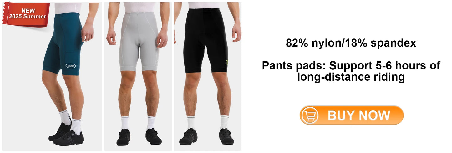 INBIKE Pro Summer Men's Cycling Shorts Bicycle Pants Shock-absorbing Cycling Clothing Mountain Road Bike Tousers With pocket Beauty World Shop