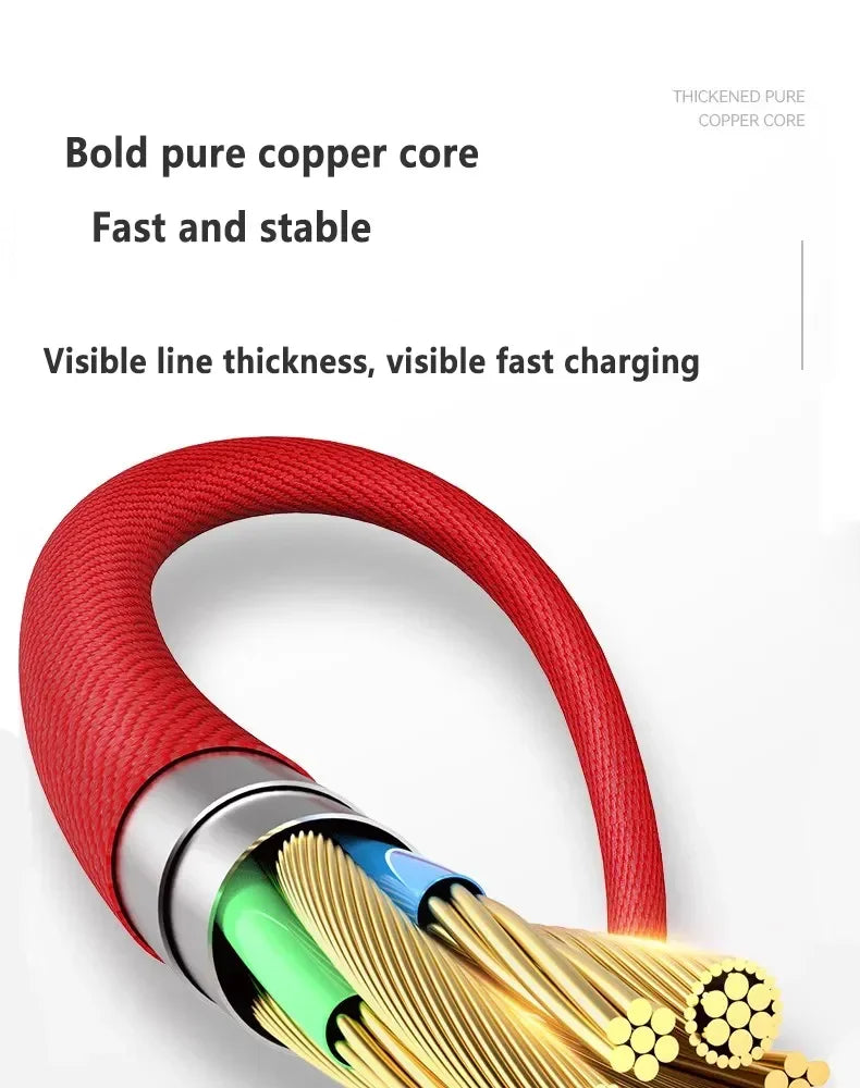 90 Degree USB Cable For iPhone 14 13 12 11 Pro Max X XR 6s 7 8 Plus 2m 3m Lead Mobile Phone Fast Charging Cord Data Charger Wire Beauty World Shop