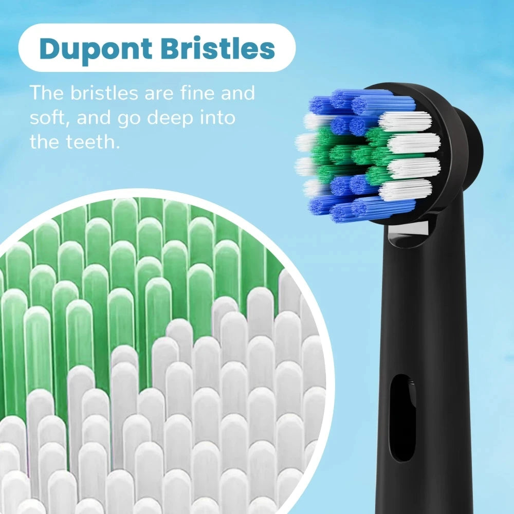 Replacement Toothbrush Heads Compatible with Oral B Braun Professional Electric Brush Heads 1000 1500 3000 6000 7000 7500 8000 Beauty World Shop