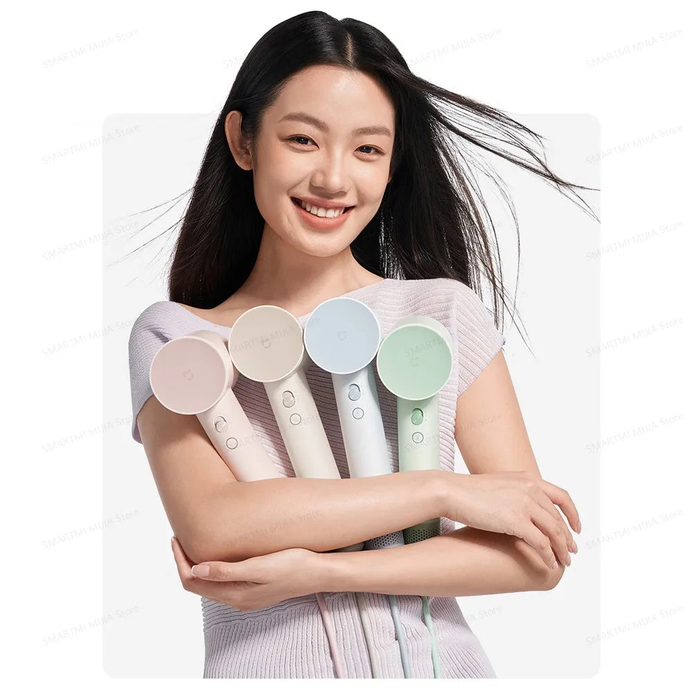 2026 New MIJIA High-Speed Hair Dryer,110000rpm,62m/s Powerful airflow,8 Airflow Mode,347g 4 Color,CN Version With Adapter Beauty World Shop