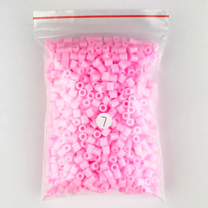 500pcs 5mm Hama Beads Perler Fuse Iron Beads GREAT KID FUN.Diy Intelligence Educational Toys Puzzles Beauty World Shop