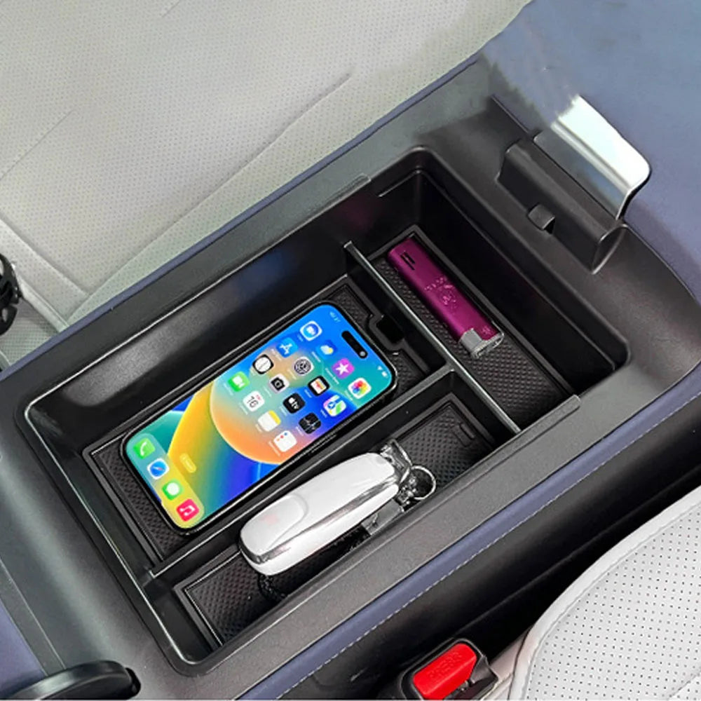 Car Armrest Storage Box for Xpeng G6 X Peng Organizer Central Console Storage Box Container Tray Interior Accessories Beauty World Shop