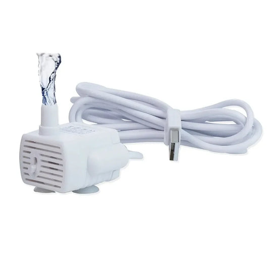 Water Pump Pet Cat Water Dispenser Anti Dry Burning Motor Cat Flower Water Dispenser Water Dispenser Fish Tank Submersible Pump Beauty World Shop