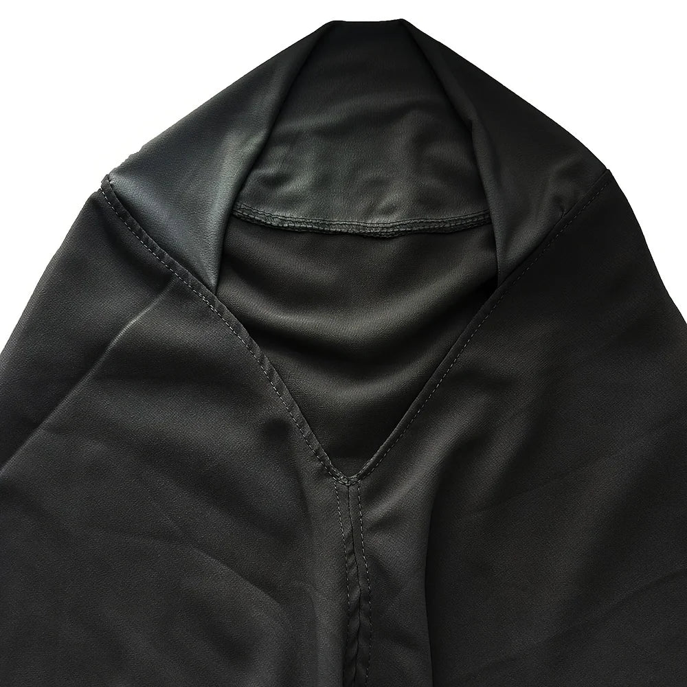 1pc Ready to Wear Instant Hijabs Double layered Chiffon Solid Headscarf Foulard Femme Musulman Shawl Wrap Bandana Beauty World Shop