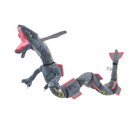 Shiny Rayquaza Plush Toys Stuffed Animal Game for Collectible Gift,Soft Plushies,Cute Cartoon Character Black 12 Inch Beauty World Shop