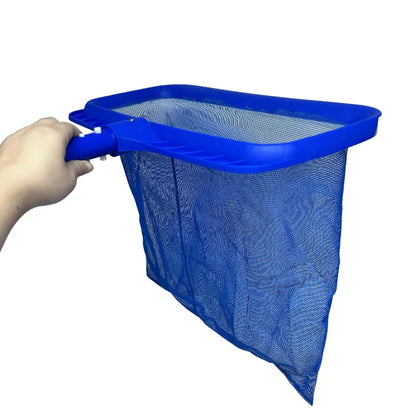 Pool Leaf Rake Large Capacity Deep Bag Thickened Frame Pool Skimmer Net With Detachable Handle Beauty World Shop