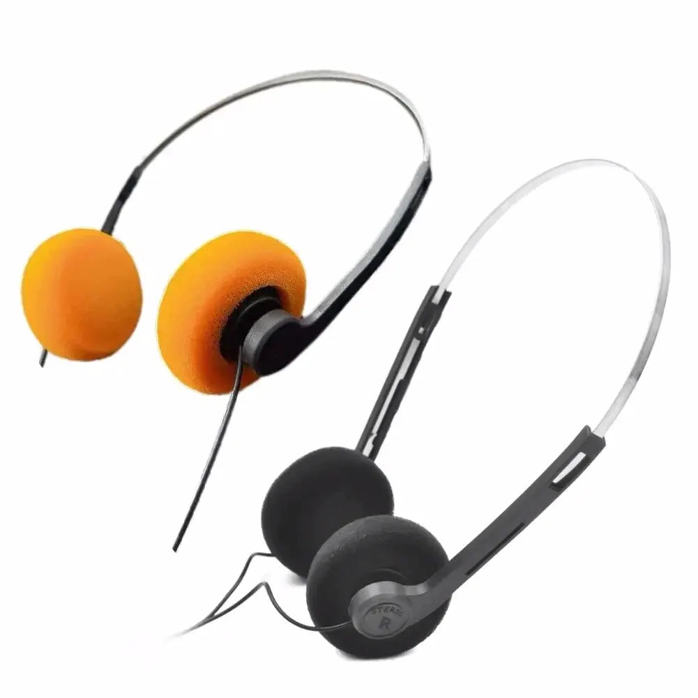 3.5MM Retro Nostalgic Earphones, MP3 Earphones, Personalized Walkman Classic Sports CD Photography Props Wired Headphones Beauty World Shop