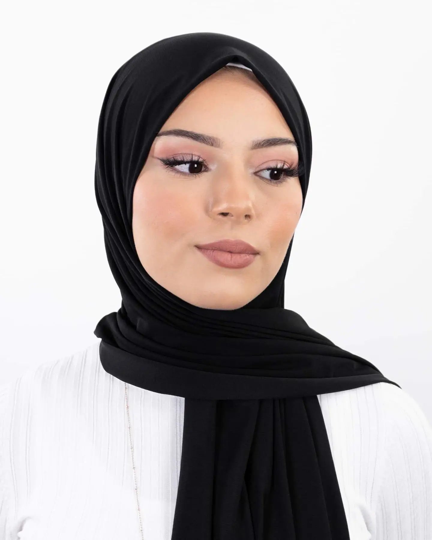Pin Free Instant Chiffon Hijab Women Jersey Bonnet Islam Shawls and Wraps Bonnet Hijab Underscarf Cap Foulard Femme Beauty World Shop