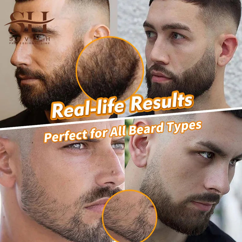 Waterproof Beard Pen Filler Men Moustache Coloring Pen Beard Coloring Filling Enhancer Black Fiber Hair Beard Stuffing Pen Tool Beauty World Shop