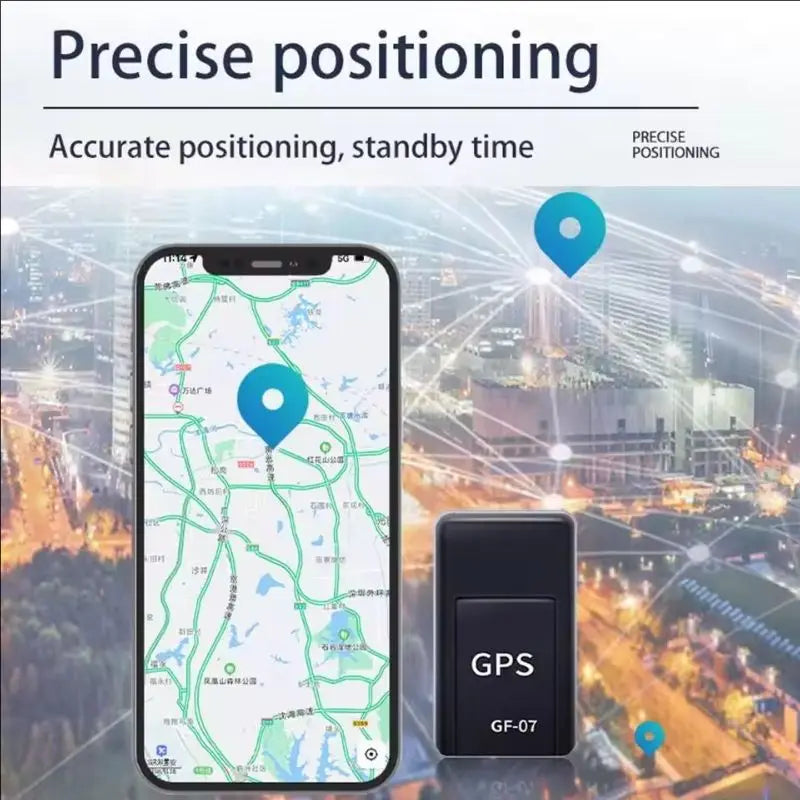 Car GPS Tracker GF07 Magnetic Vehicle GPS Locator Anti-lost Anti-theft Alarm GPS Tracking Device Mini GPS Locator Position APP Beauty Fashion