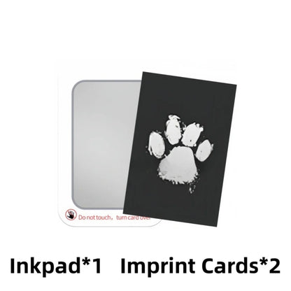 Baby Handprint and Footprint Kit Safe Non-Toxic Ink Pads Clean Inkless Touch Pet Paw Print Ink Kits with Beauty Fashion