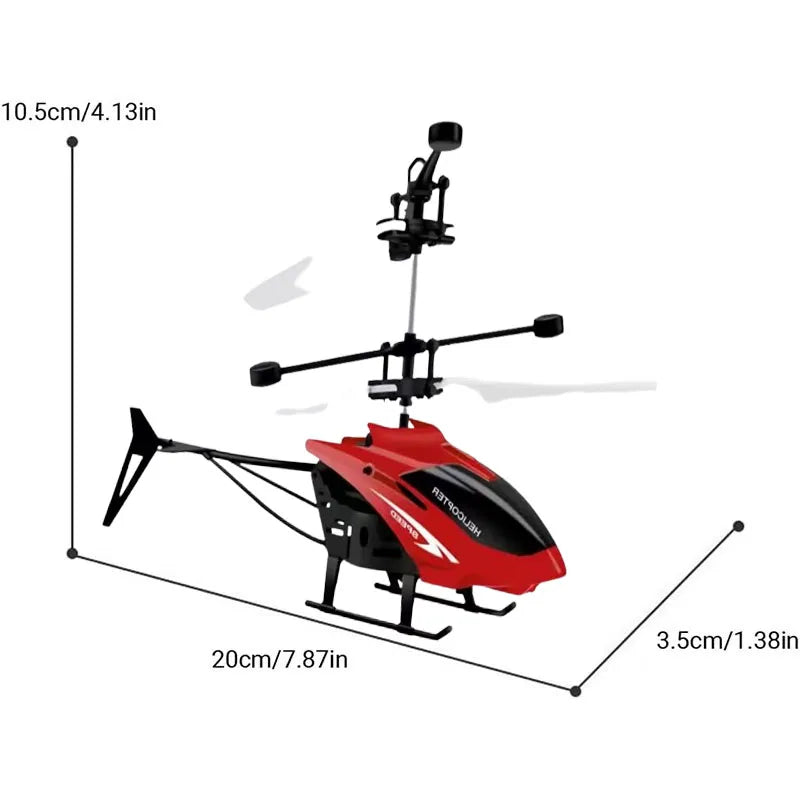 Rechargeable Mini RC Drone Remote Safe Fall-resistant RC Helicopters Drone Children Toys Beauty World Shop