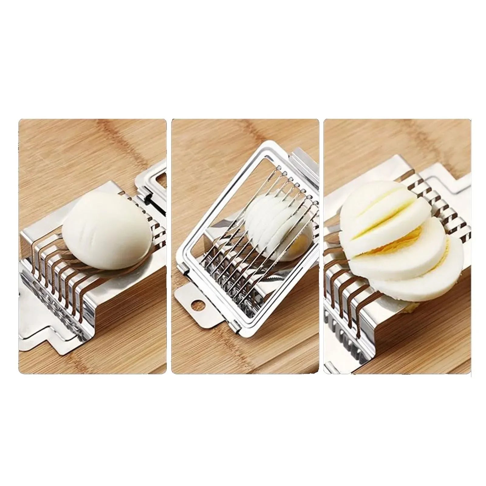 Egg Slicer Cutter Hard Boiled Eggs Multipurpose Egg Cutter Mini Manual Egg Slicer Egg Ham Mushroom Strawberry Soft Fruit Beauty Trend Shop